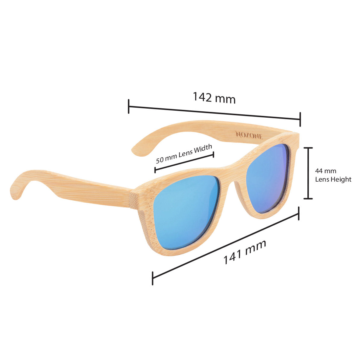 Original Bamboo UV400 Polarized Sunglasses for Adults