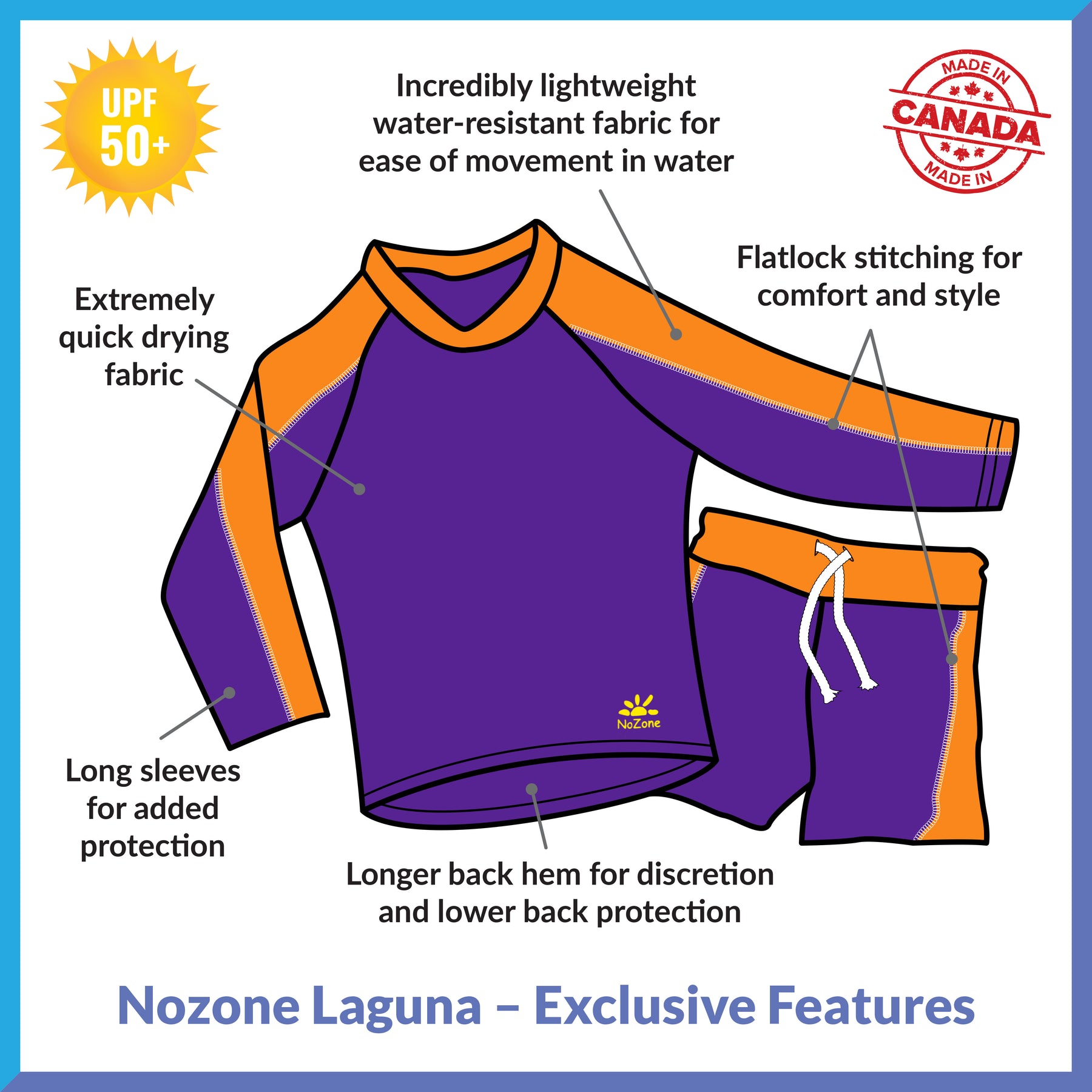 Laguna Two-Piece Swimsuit for Kids ** Clearance **