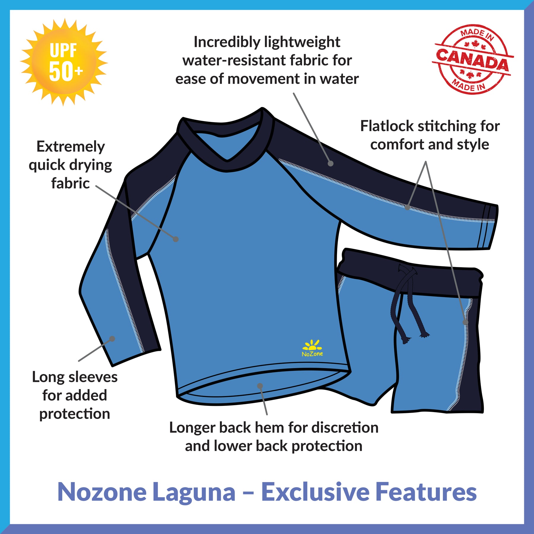 Laguna Two-Piece Swimsuit for Kids ** Clearance **
