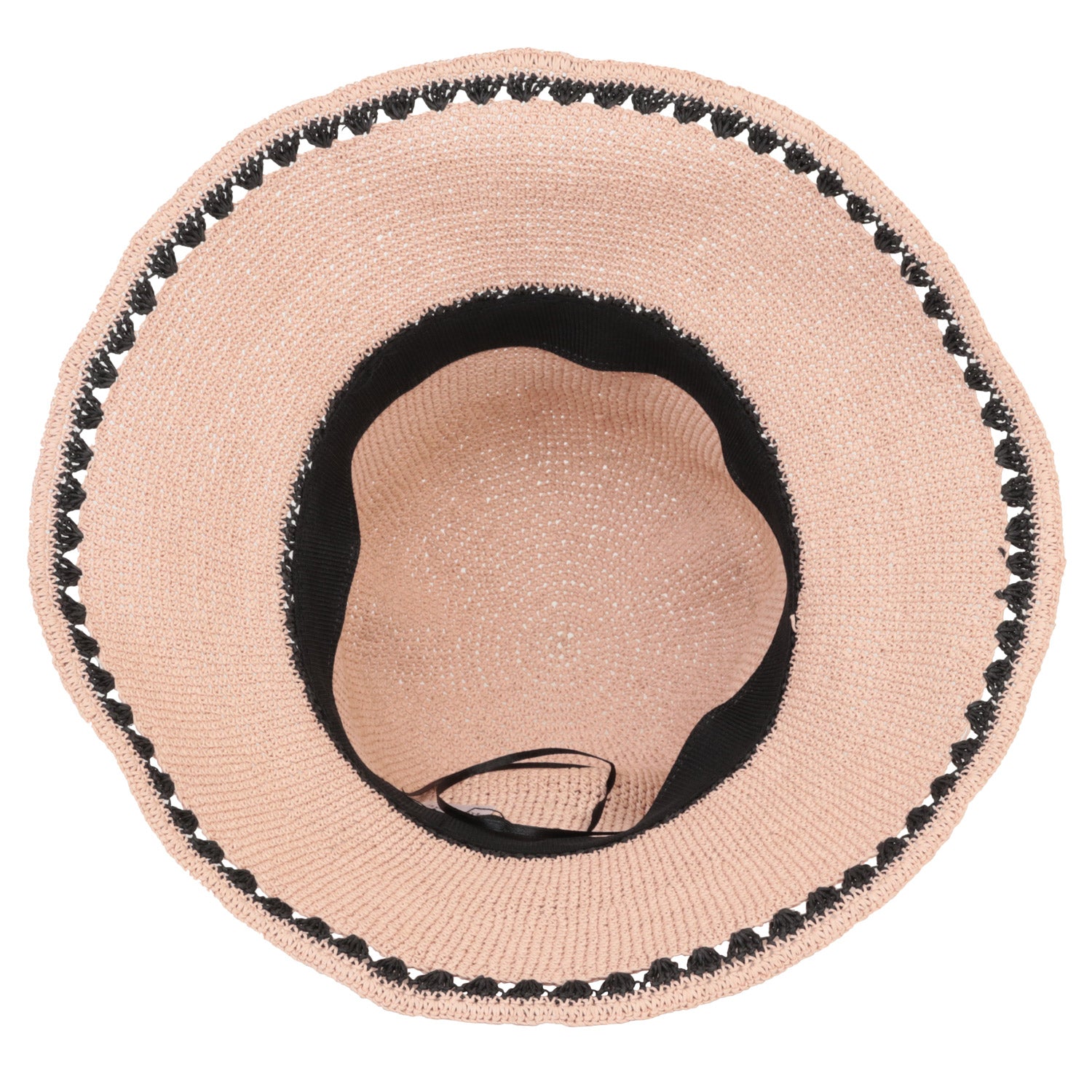 Koekohe Embroidered Straw Sun Hat for Women