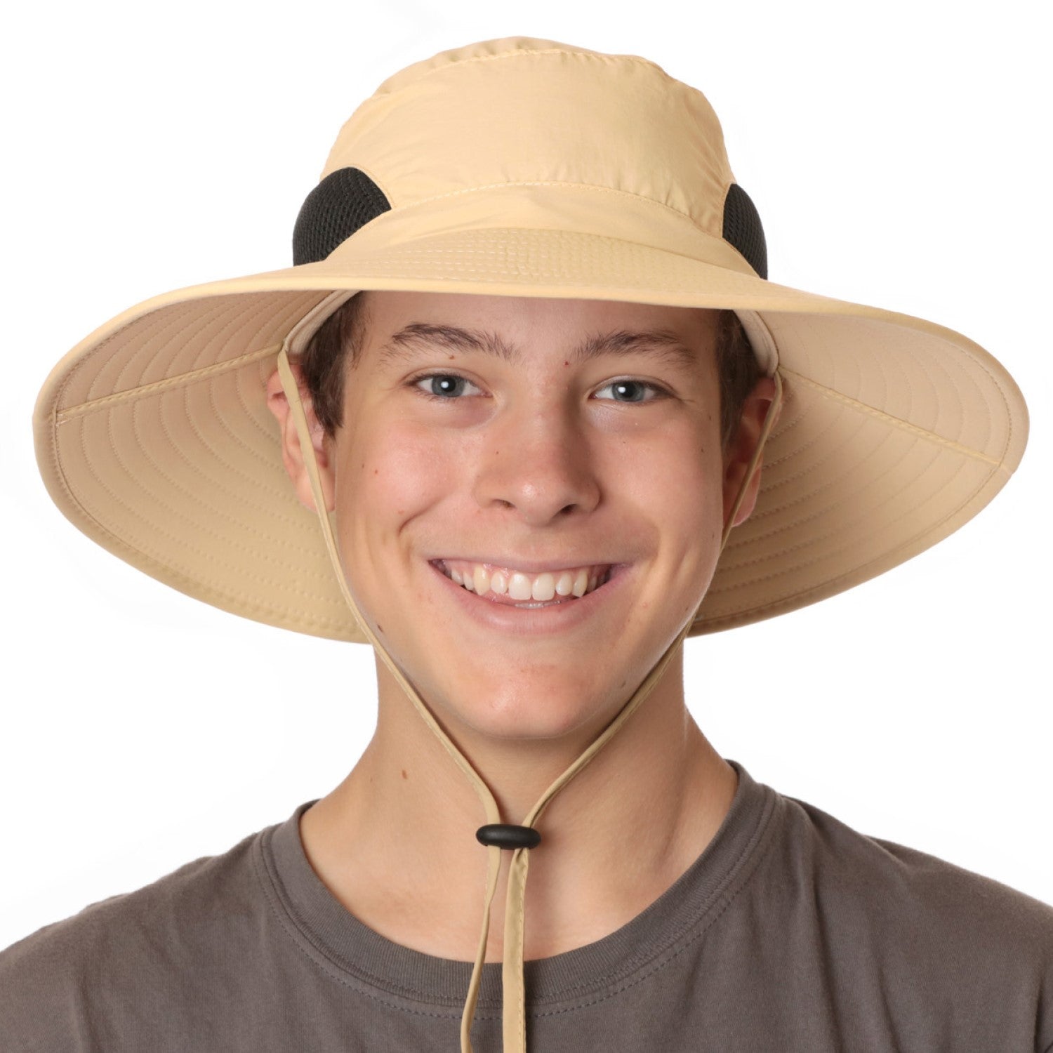 Solana Wide Brimmed Sun Hat for Men Natural