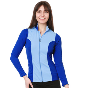 Calabria Long Sleeved Full Zip Equestrian Shirt