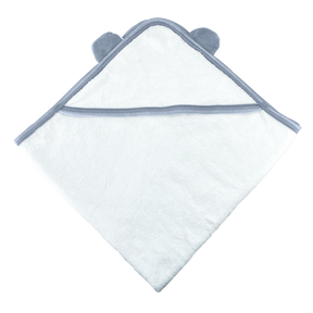 Nozone hooded baby towel with ears for beach or bath