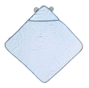 Nozone hooded baby towel with ears for beach or bath