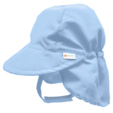 Nozone sun protective blue baby flap hat #color_Cornflower