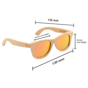 Bamboo UV400 Polarized Sunglasses for Kids