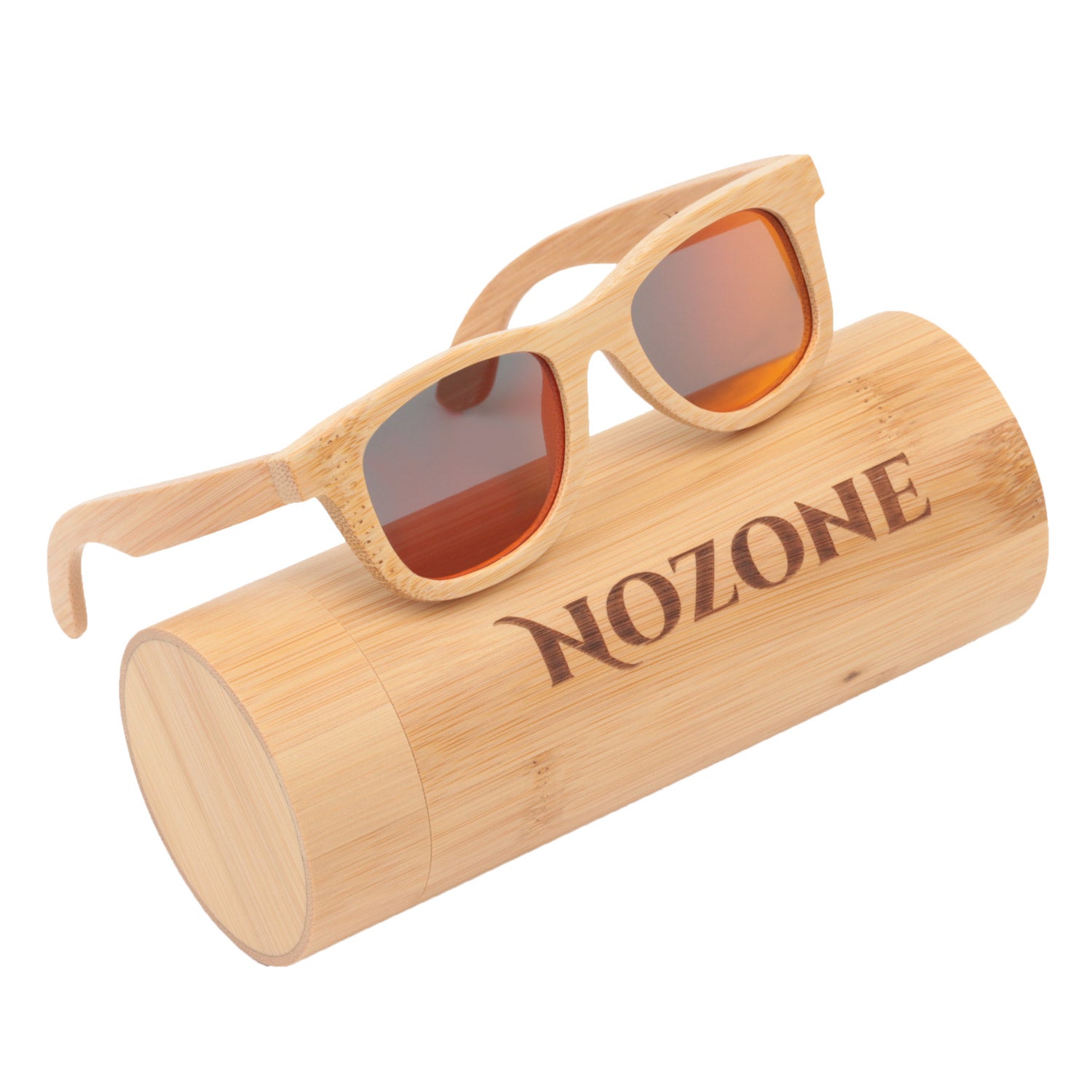 Buy Custom Bamboo Temple Polarized Sunglasses-1203M - Optamark