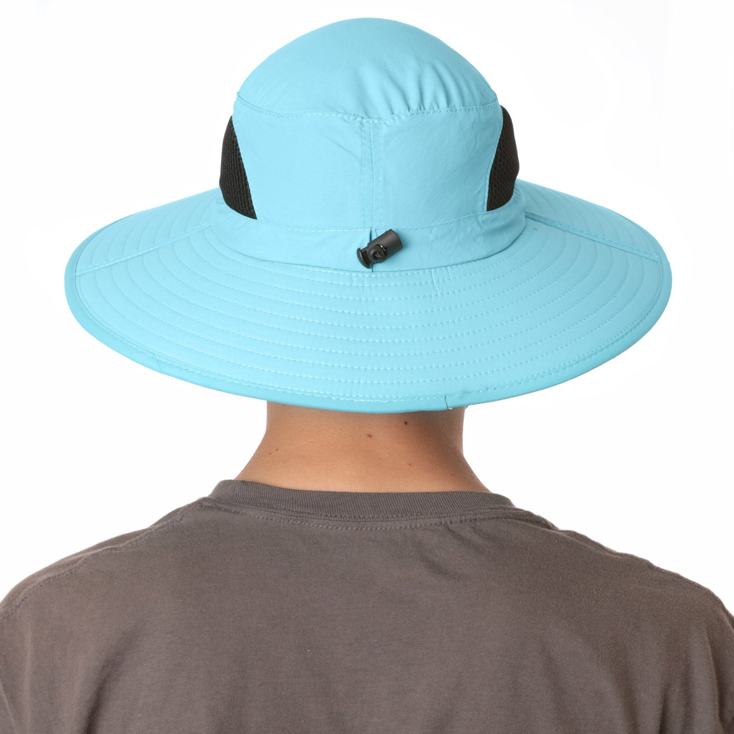 Solana Wide Brimmed Sun Hat for Men Maya Blue