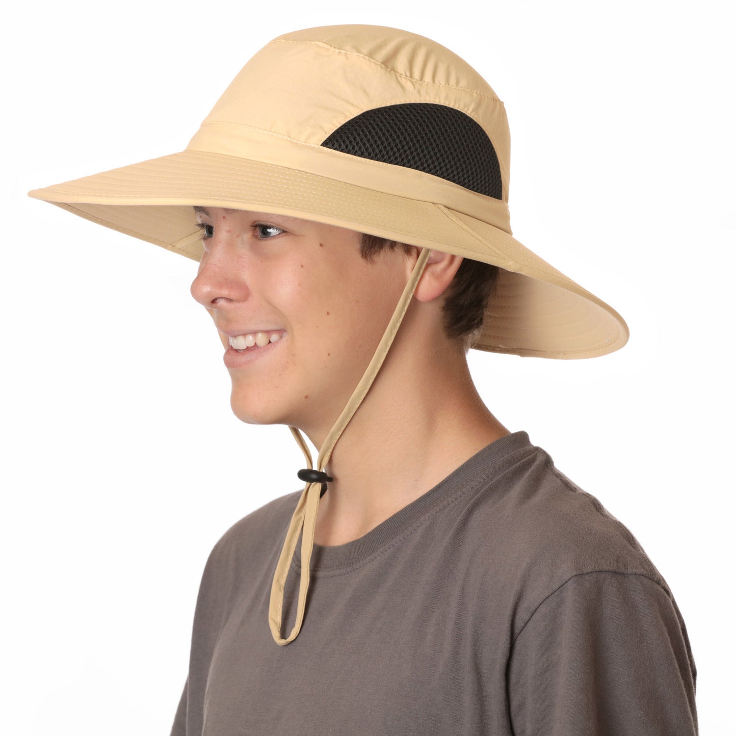 Solana Wide Brimmed Sun Hat for Men Maya Blue